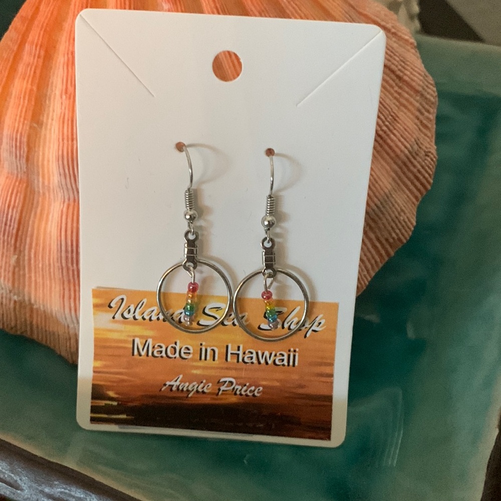 Rainbow earrings